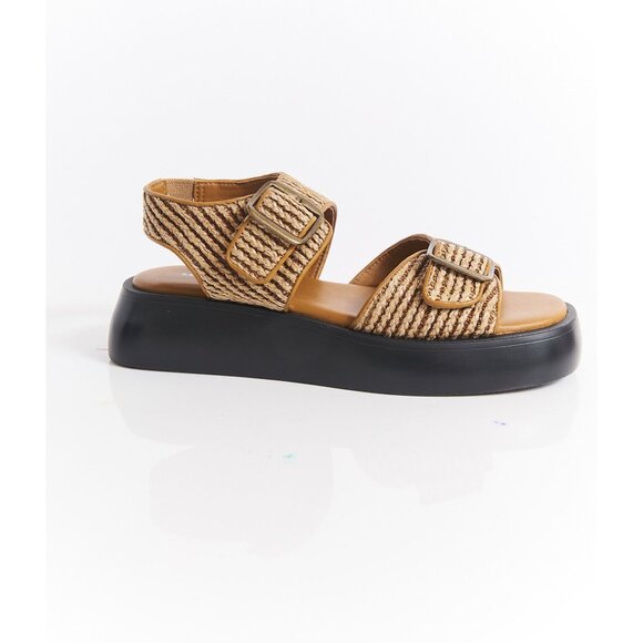 🎉LAST CHANCE🎉 FREE PEOPLE Mandi Weave Sandal / Natural - Picture 5 of 10